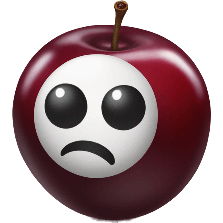 Two 8 ball cherries emoji