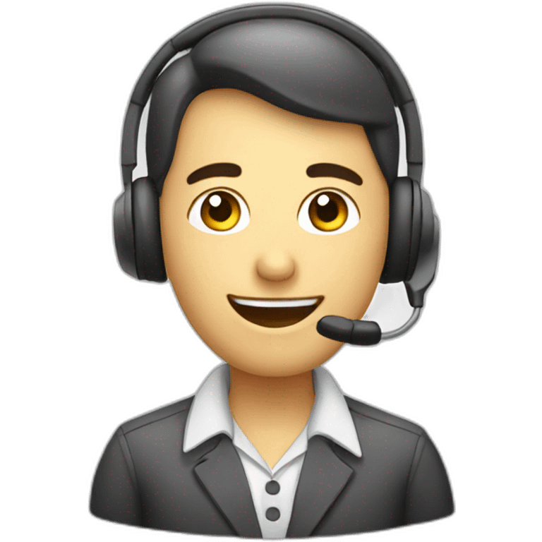 call center emoji