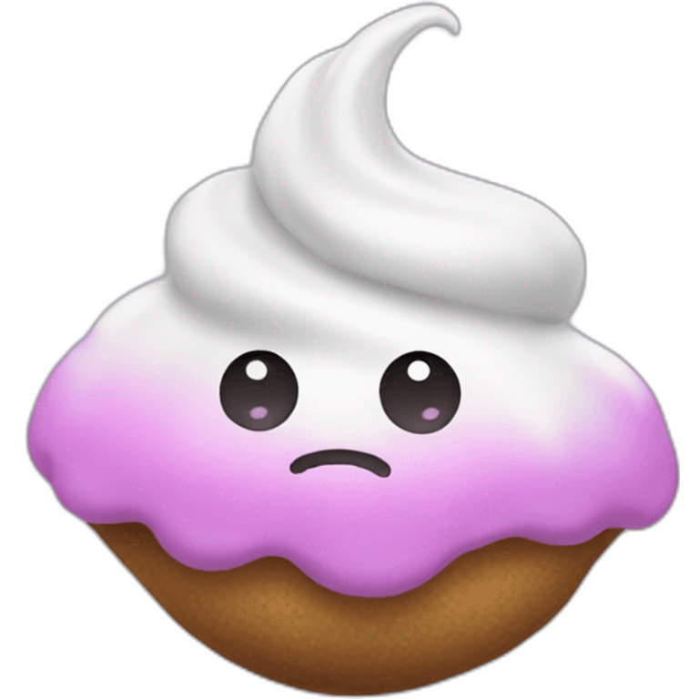 Unicorn poo emoji