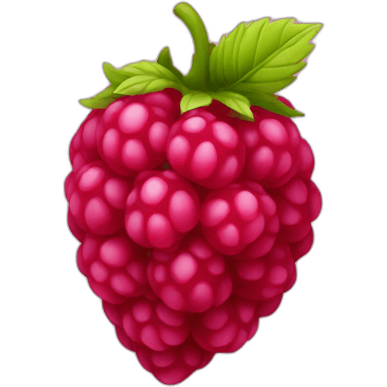 Raspberry emoji