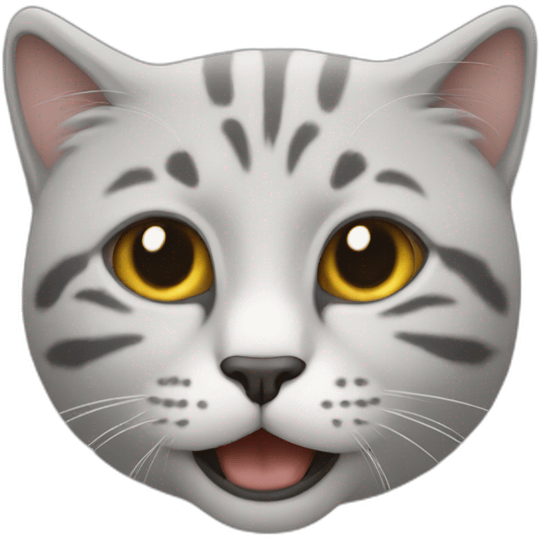 Un chat qui conduit emoji