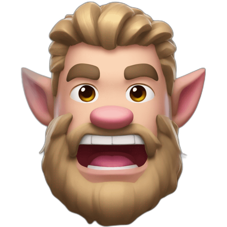 Hog rider in clash royale emoji