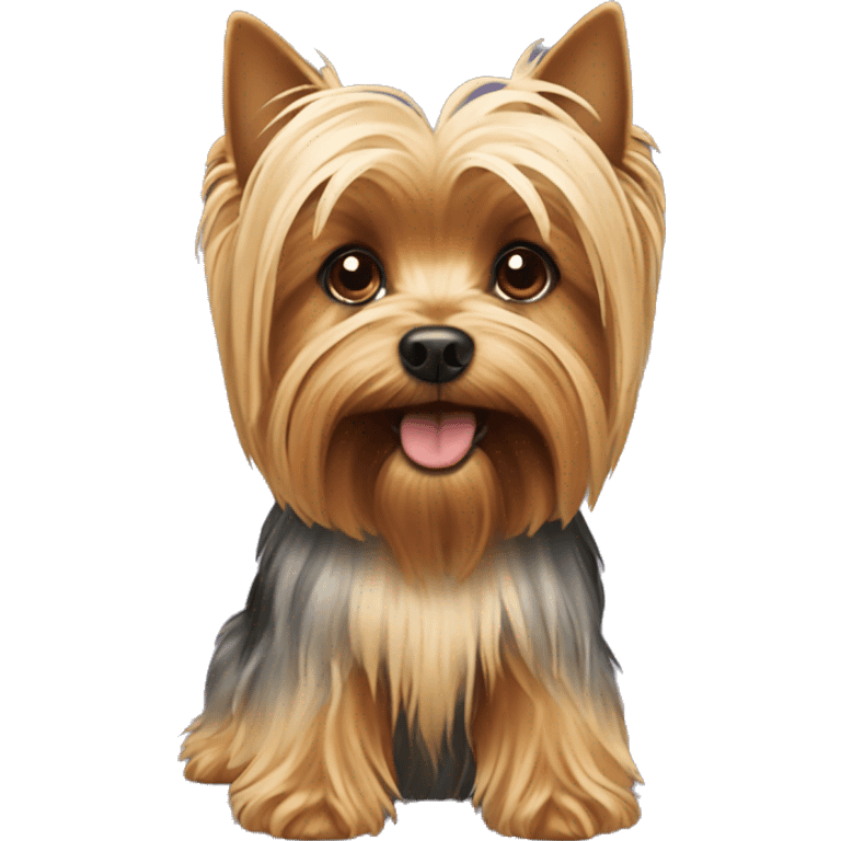 Yorkshire terrier emoji