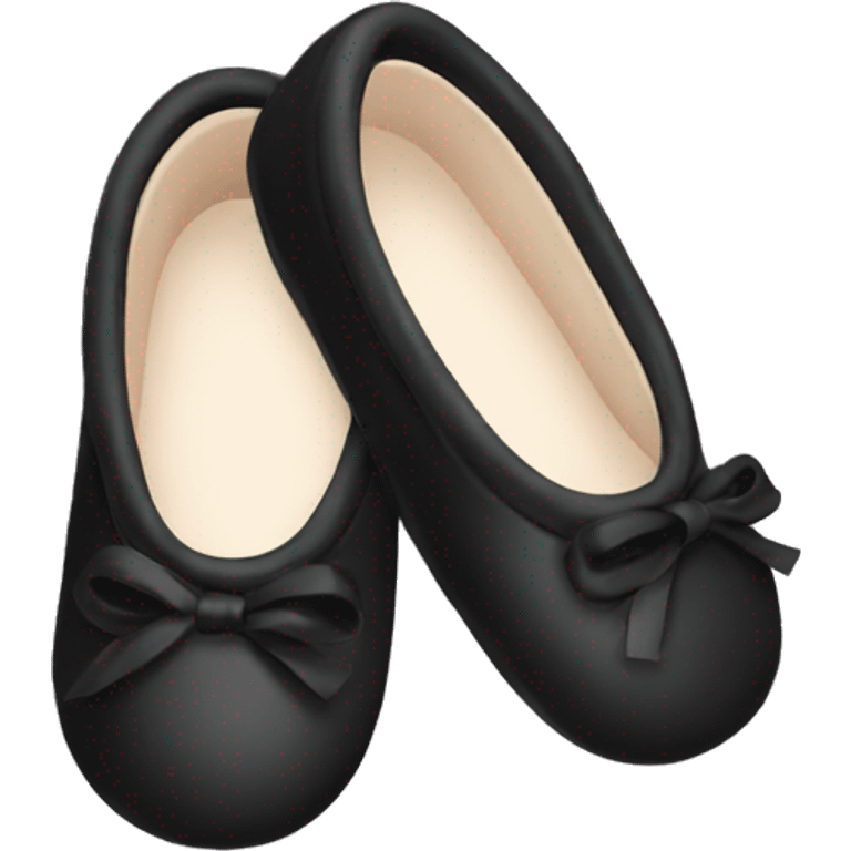 babies shoes ballerina black  emoji