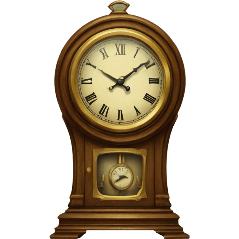 vintage clock emoji