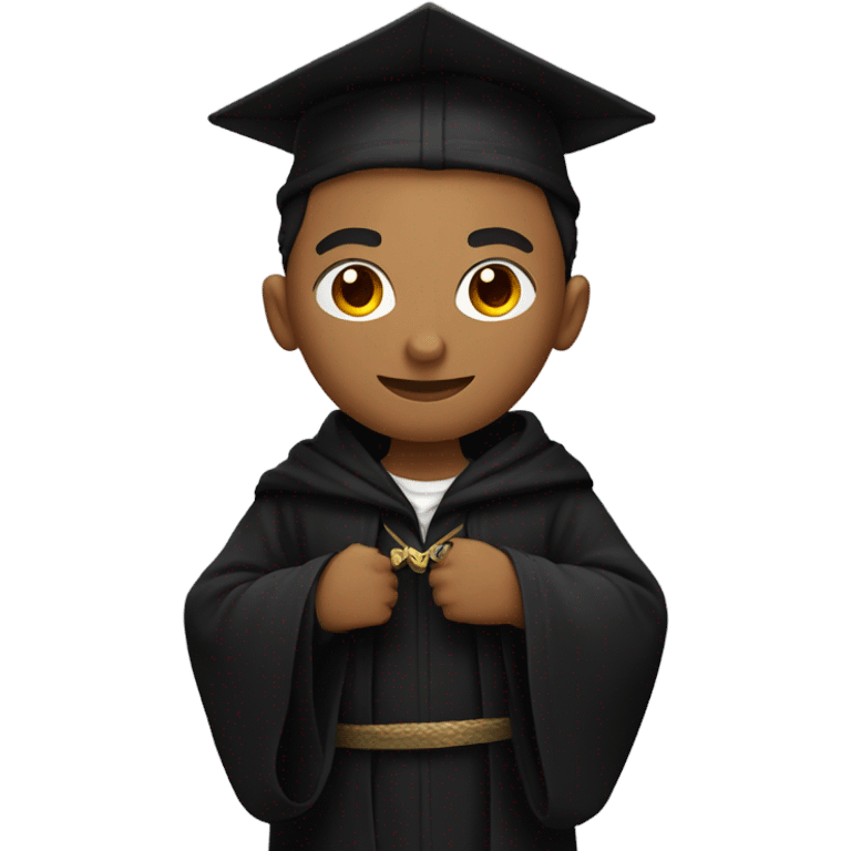 Black robe hogwarts emoji