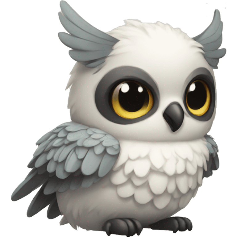 Cute cool winged animal hybrid  emoji