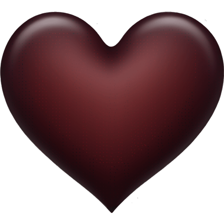 Dark Red Heart emoji