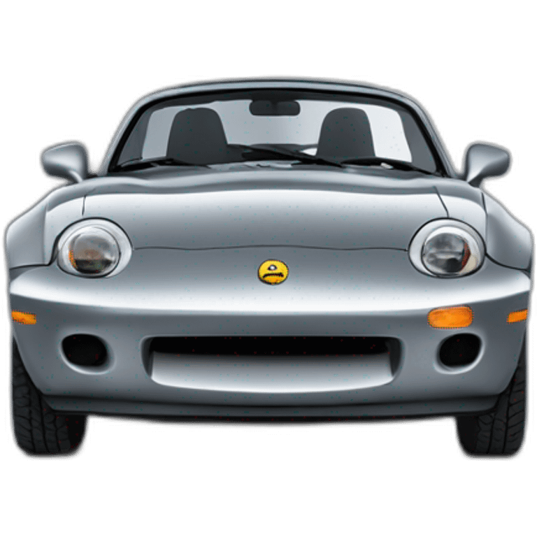 MX5 première génération grise avec phare clapet emoji