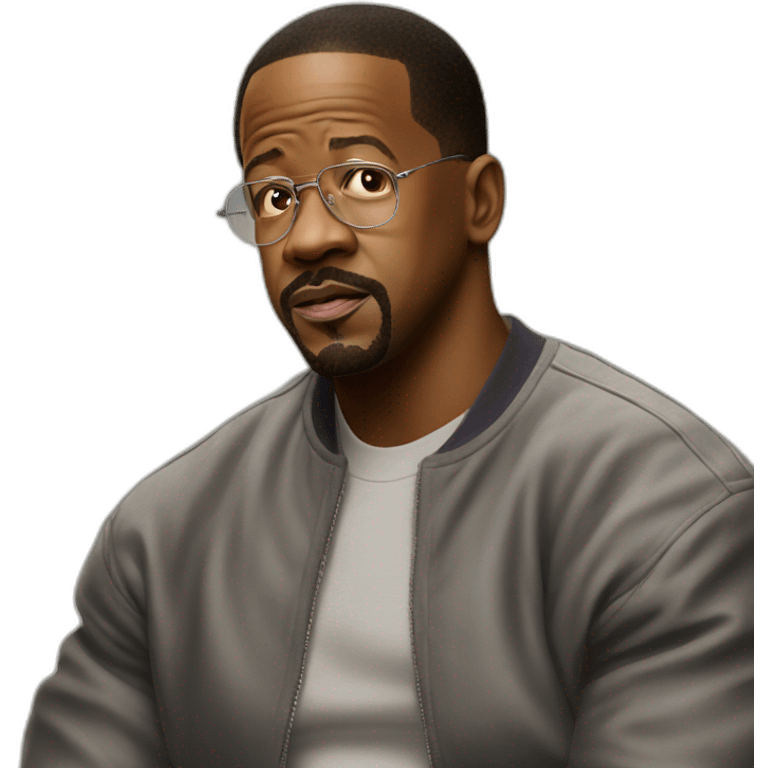 martin lawrence actor serious emoji