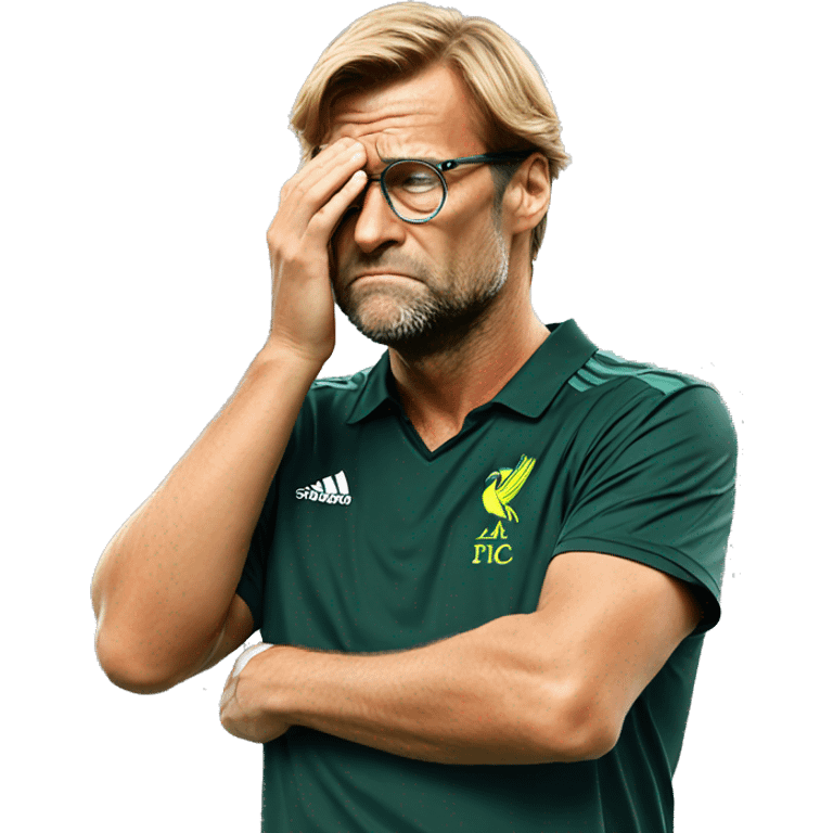 Klopp facepalm emoji