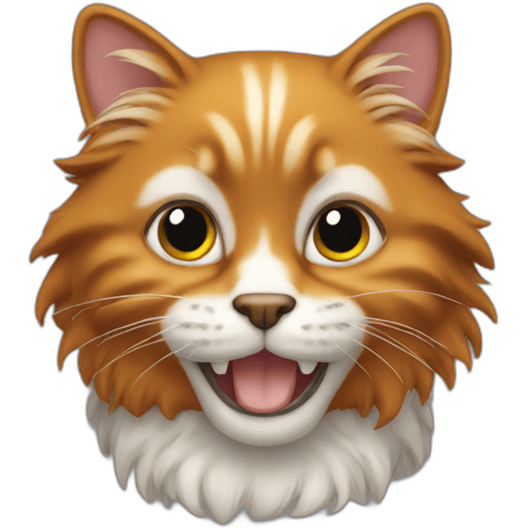 Chat roux emoji