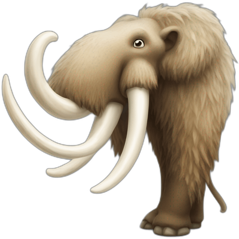 woolly mammoth tusk emoji