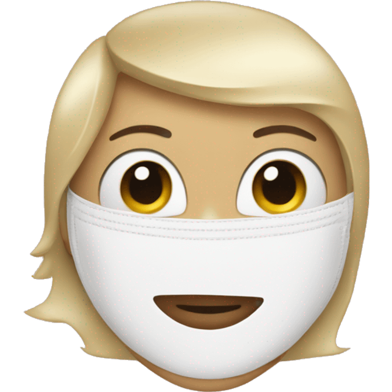 sheet mask emoji