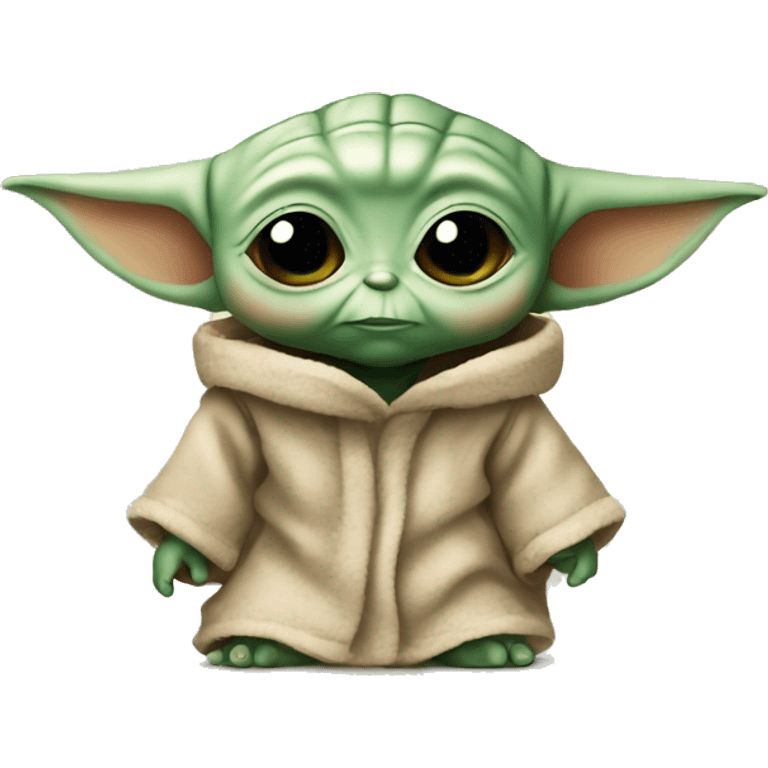 Baby yoda cute emoji