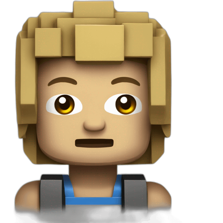 Lego minecraft emoji