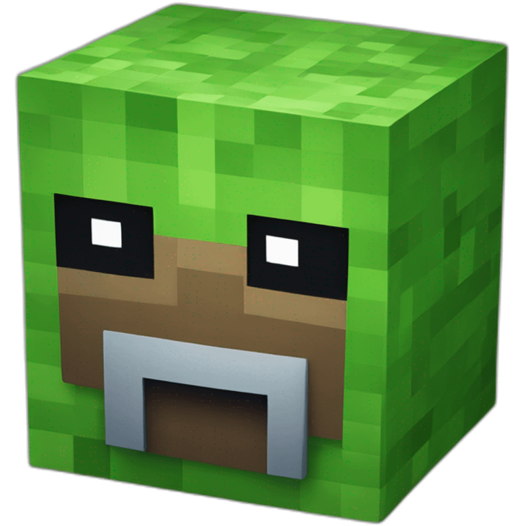 Minecraft creeper emoji