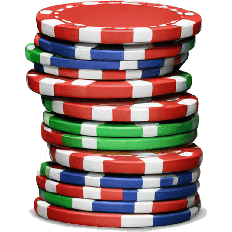 poker chips emoji