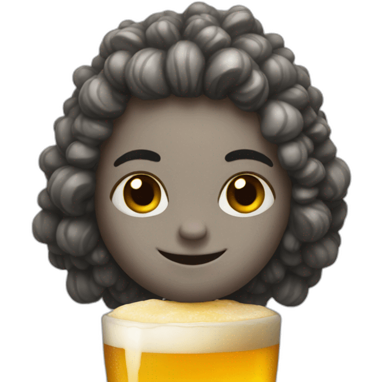 Bumble-beer emoji