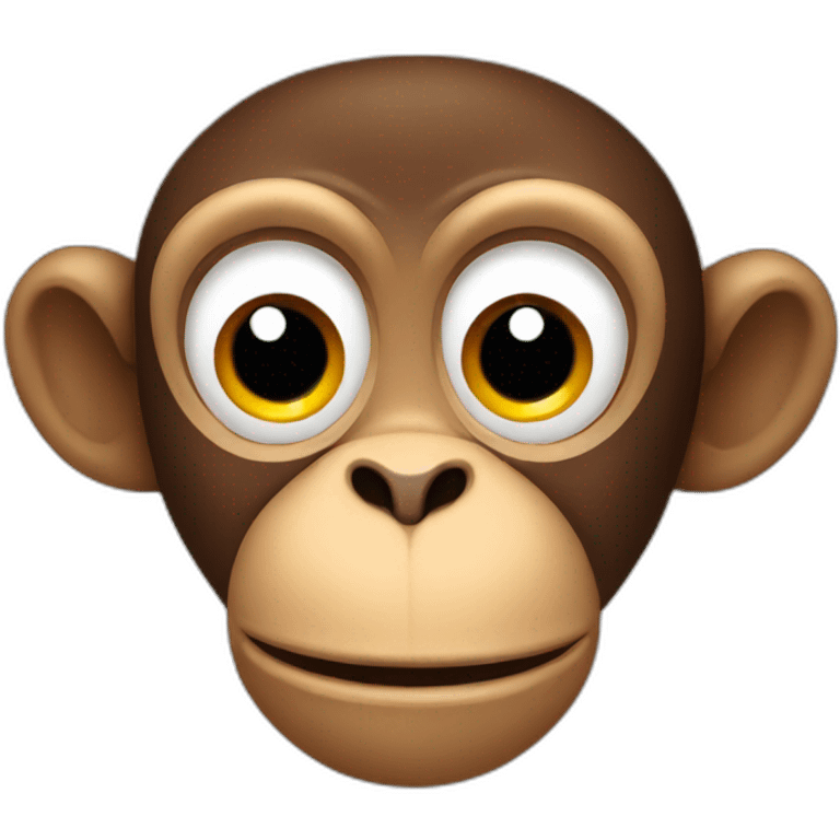 curious monkey emoji