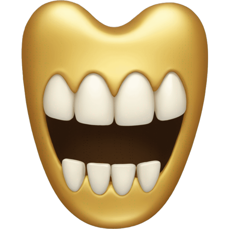 Gold tooth emoji