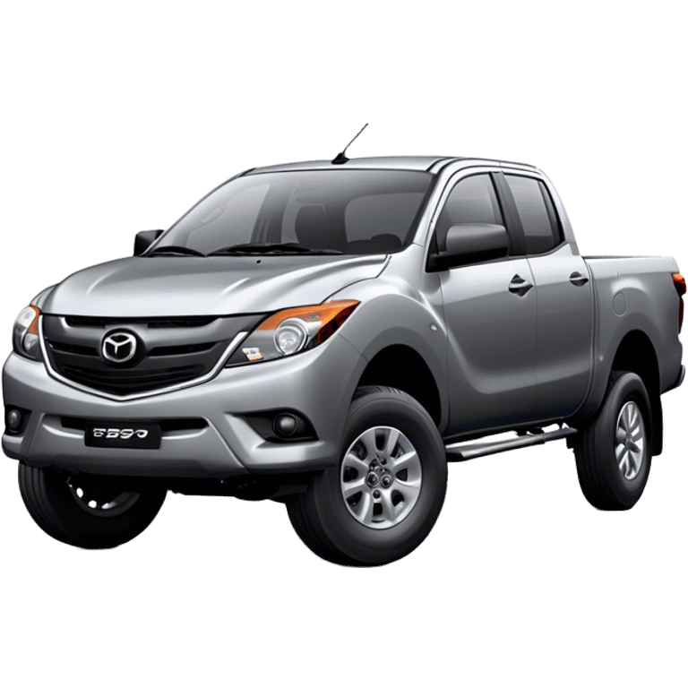 Mazda BT-50 - Mazda (Model Year: 2022) (Iconic colour: Dark Silver) emoji