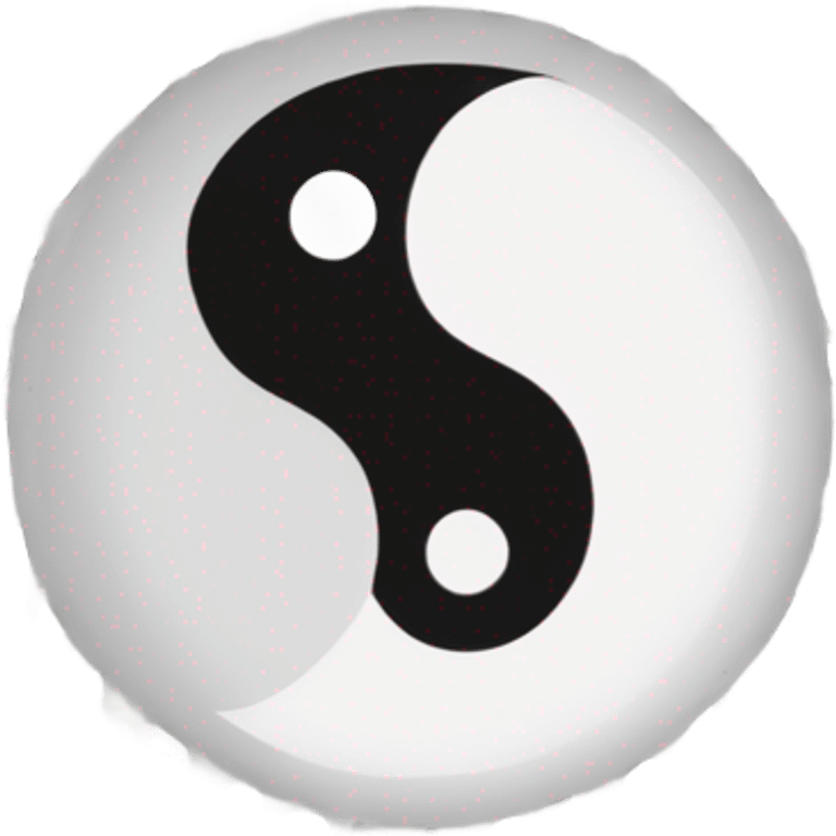 yin yang emoji