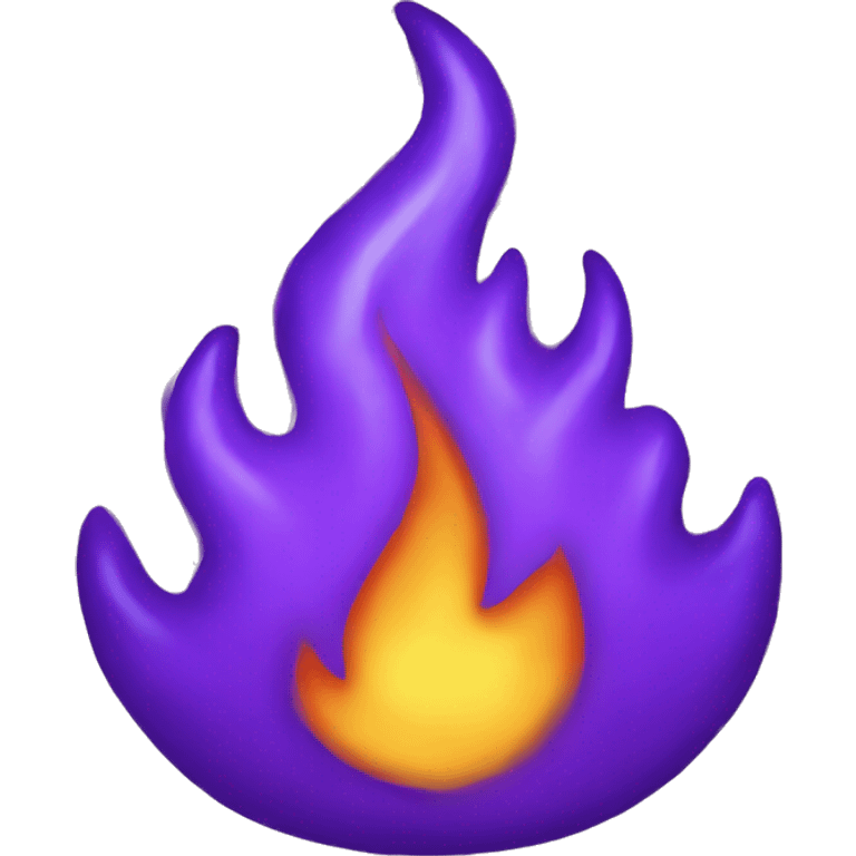 Purple Fire emoji