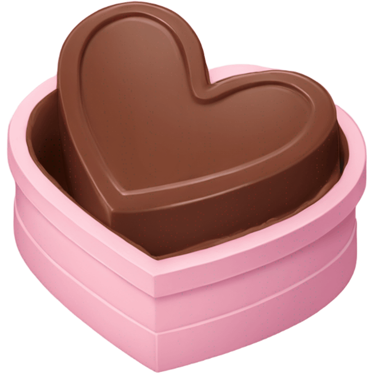 heart chocolate box pink pastel emoji