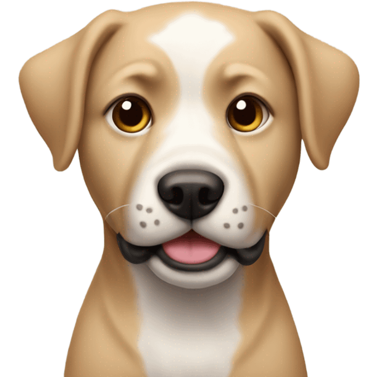 Crea a un perrito enojado  emoji