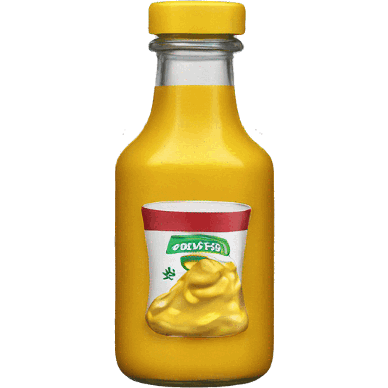 Mustard bottle emoji