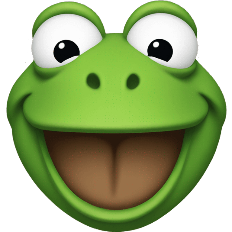 Kermit the frog emoji