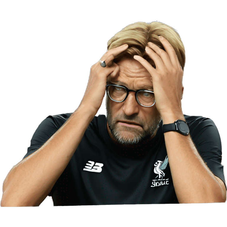 Klopp facepalm emoji