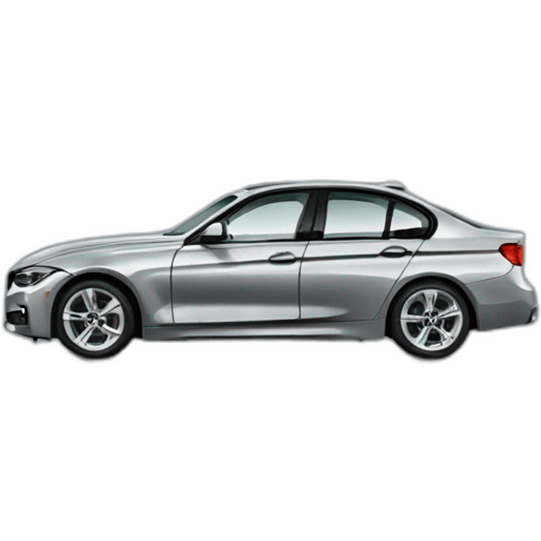 grey bmw 340I emoji