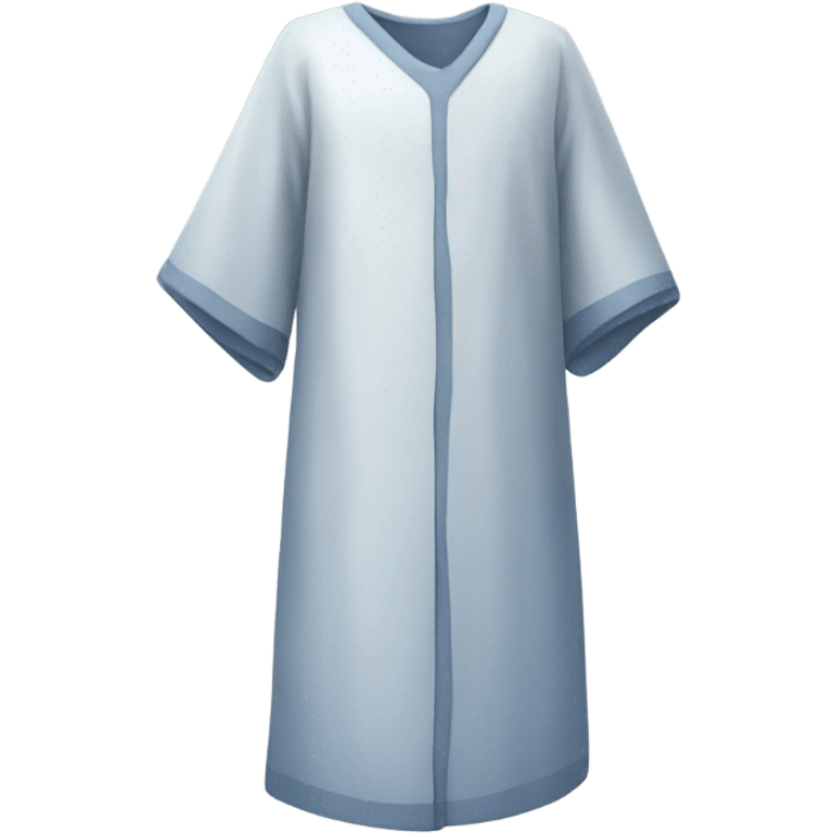 Patient gown emoji