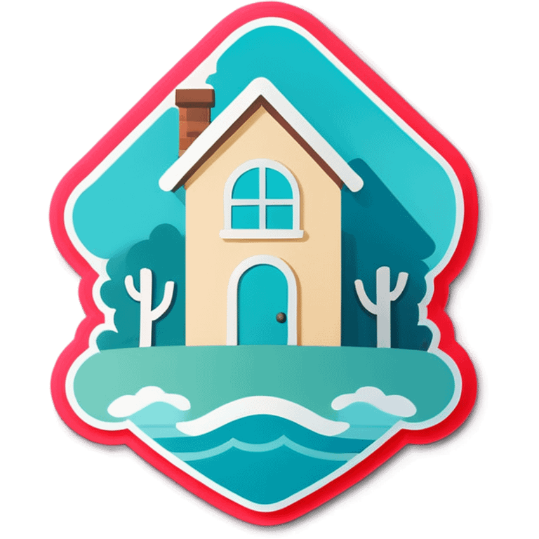 Teal real estate  emoji