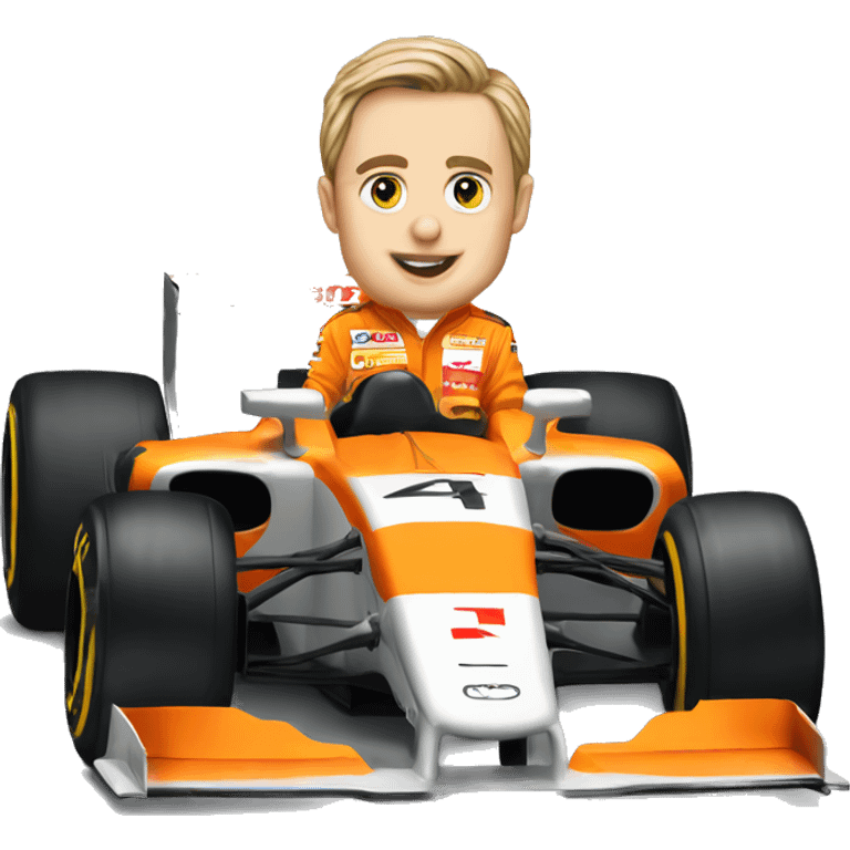 McLaren Formula 1 emoji