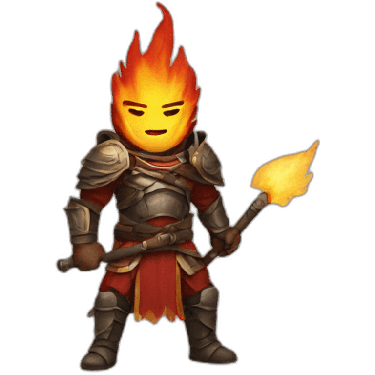 fire warrior emoji