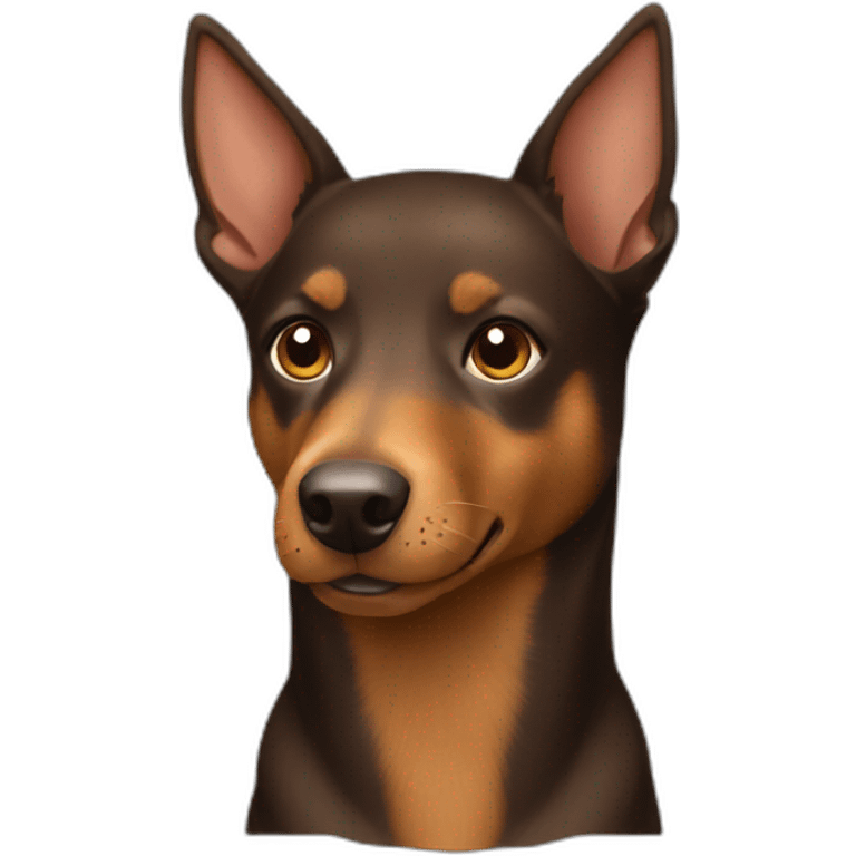 Brown australian kelpie emoji