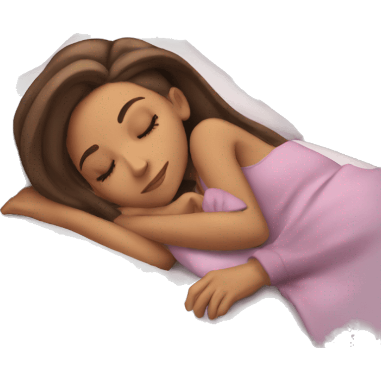 Ariana Grande sleeping emoji