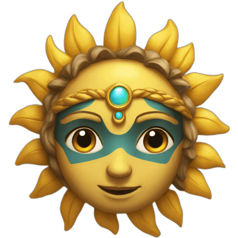 Sun god nika emoji