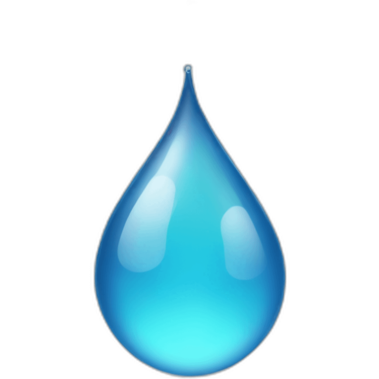 waterdrop emoji