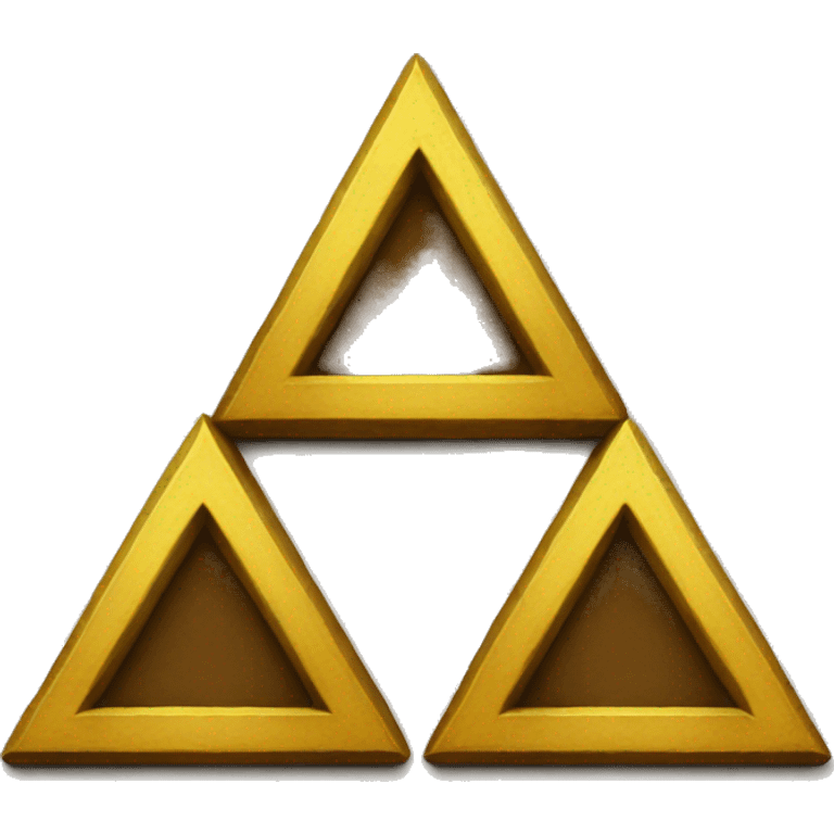 Triforce from Zelda  emoji