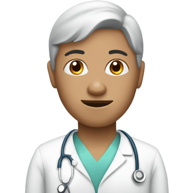 Hospital patient  emoji