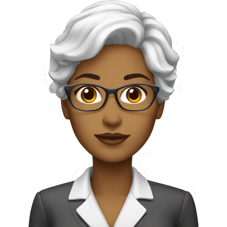 bussines women blanca emoji