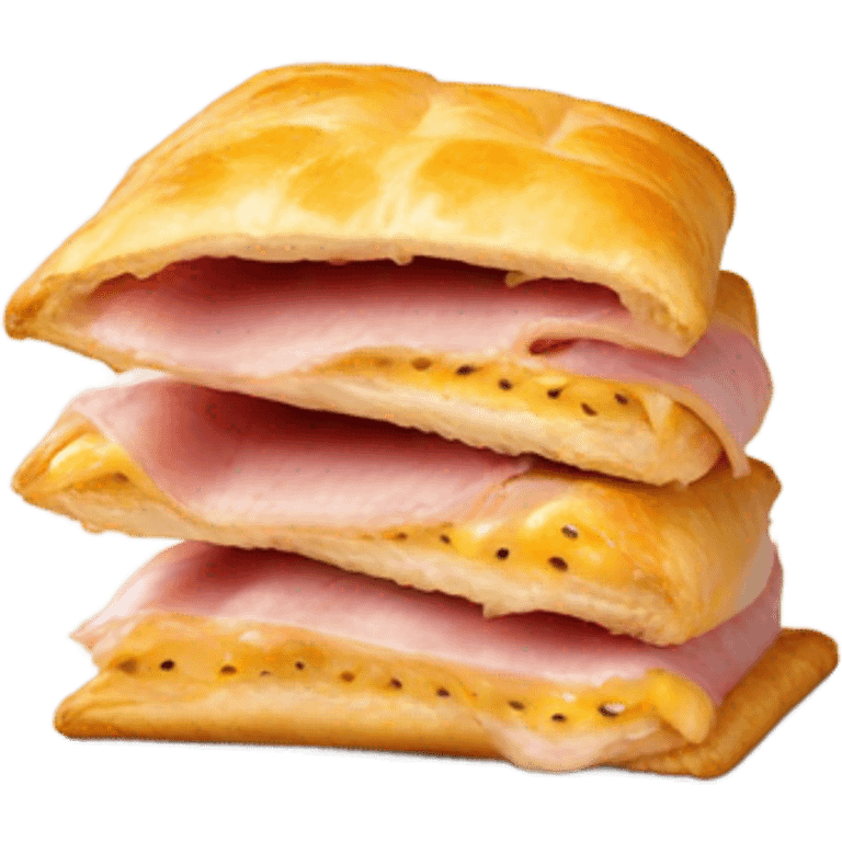 Ham and cheese hot pocket  emoji