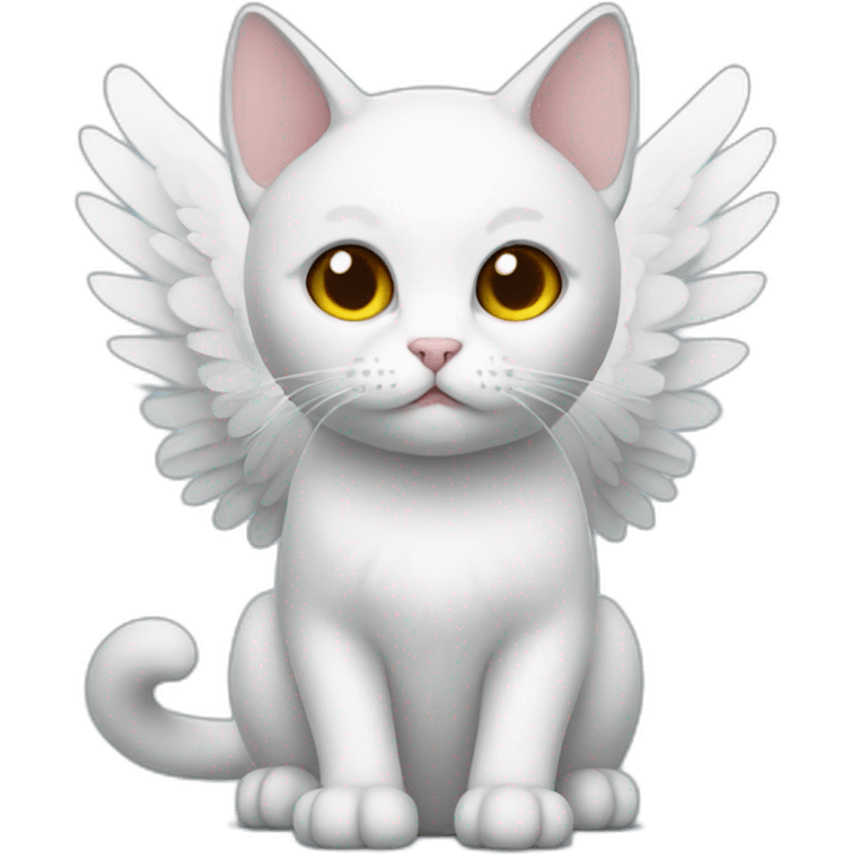 cat angel emoji