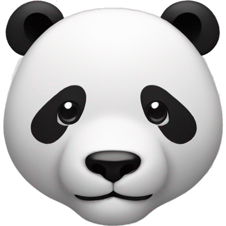 Panda outline emoji