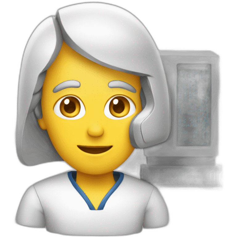 Computer worker emoji