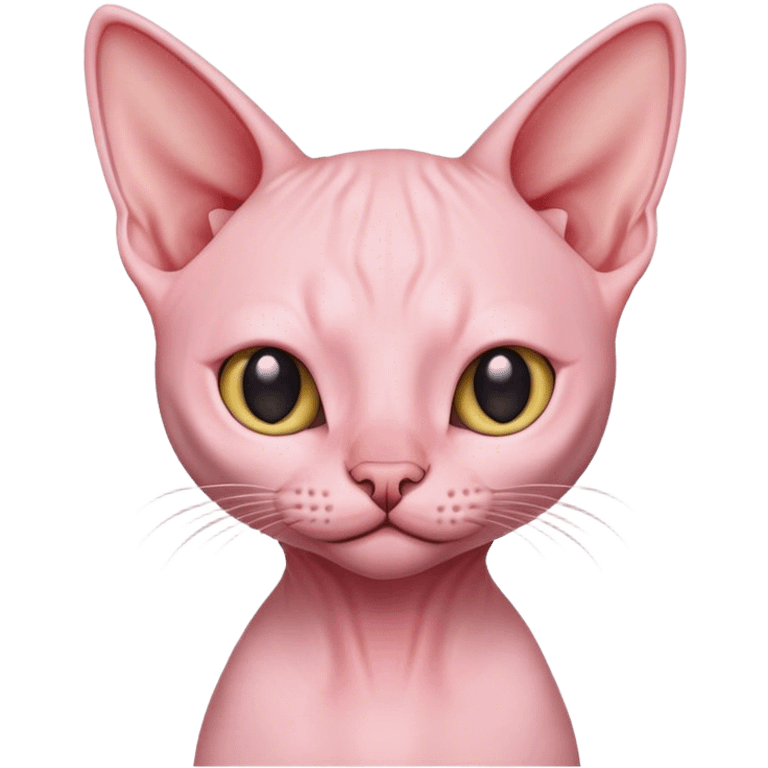 Hairless cat emoji